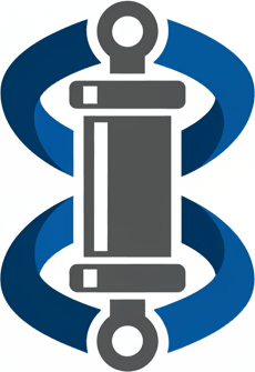 Логотип амортизаторов для Hyundai Solaris от Юнион Авто, современный векторный дизайн.